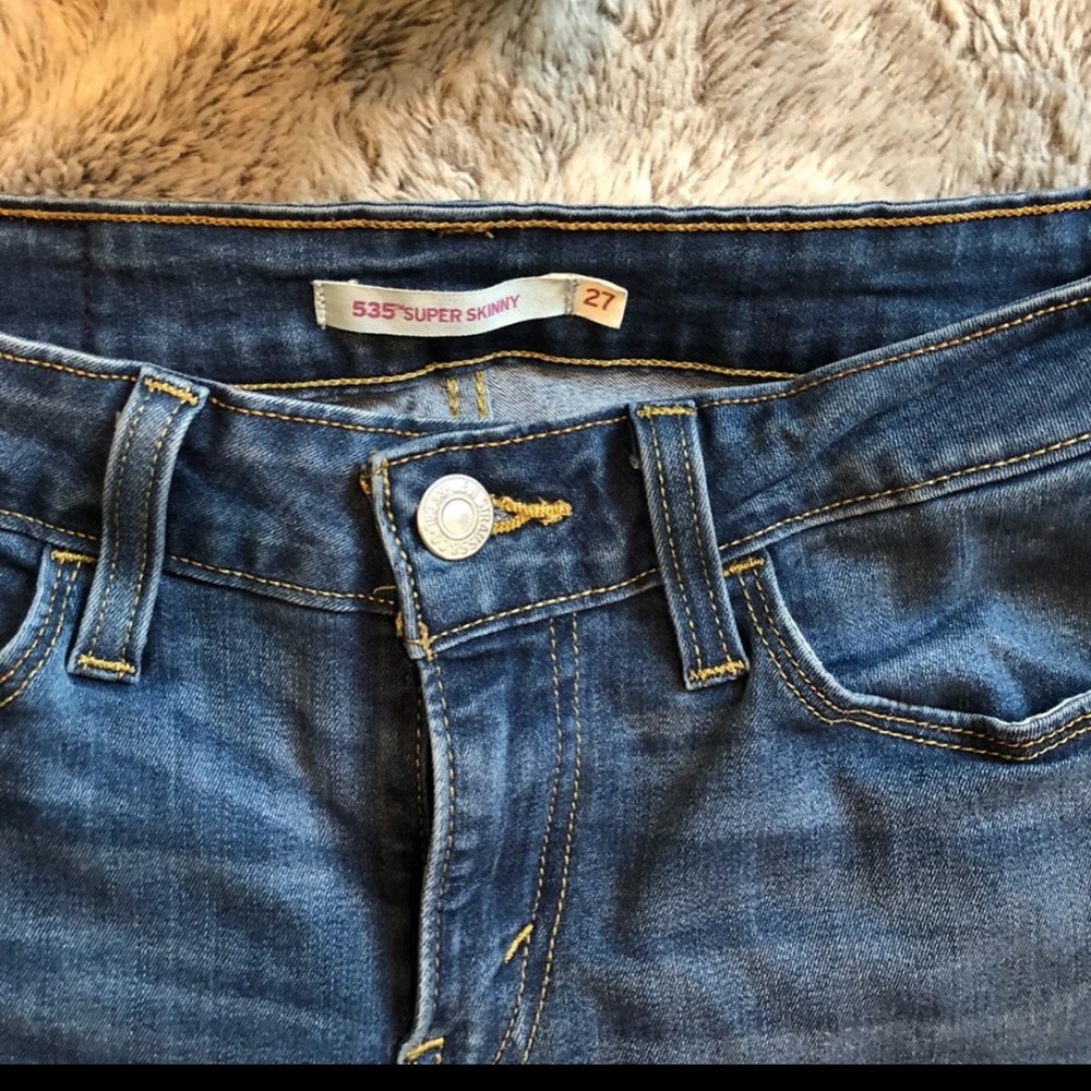 Levi’s super skinny jeans